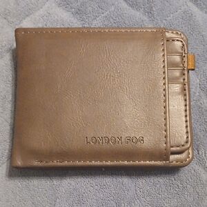 London Fog Brown Wallet NWOT